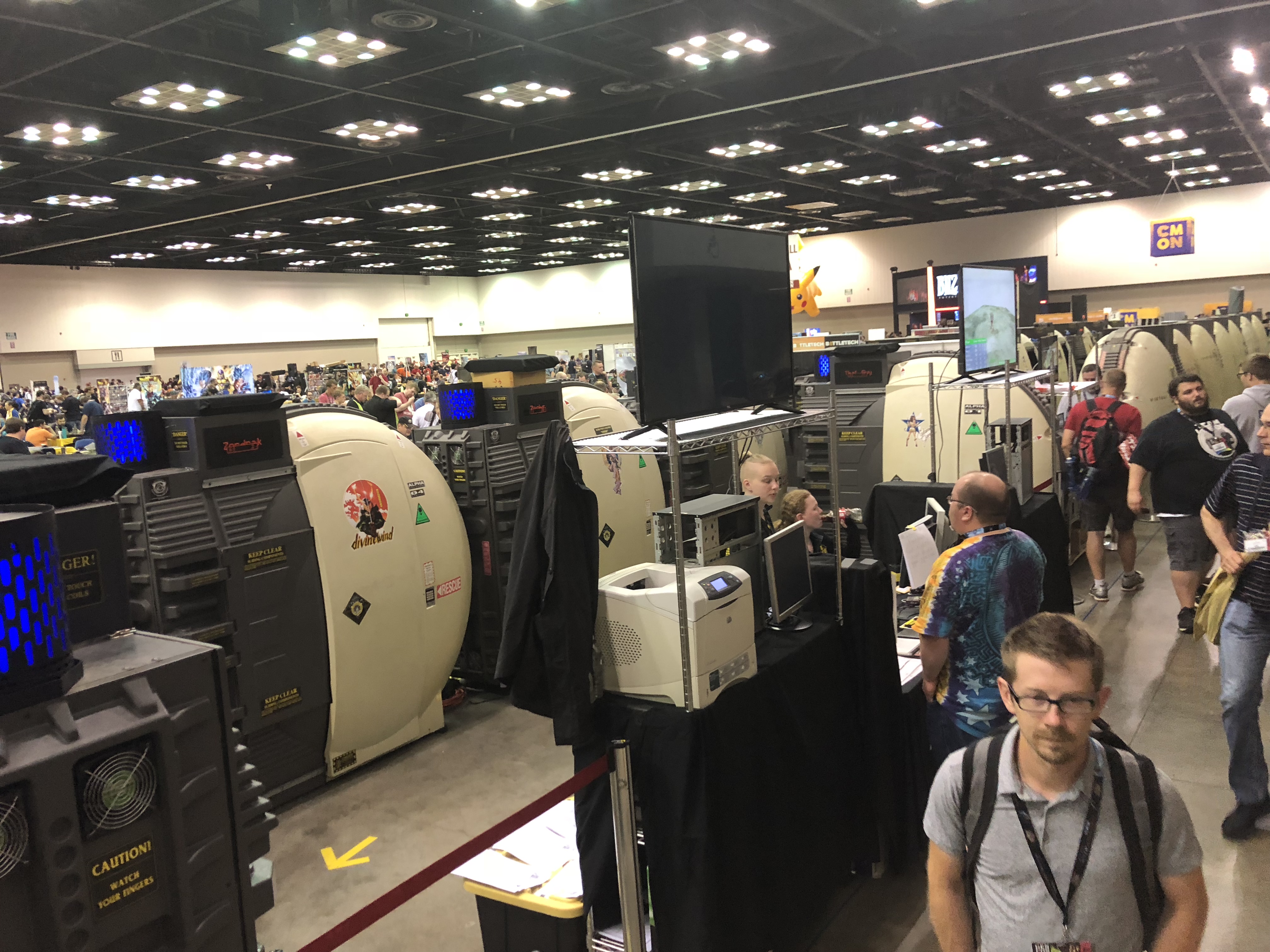 21 pods sighted at GenCon Indy